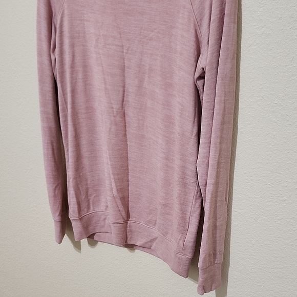 Buffalo David Bitton Pink Long Sleeve Crew Neck Sweatshirt - Picture 5 of 8